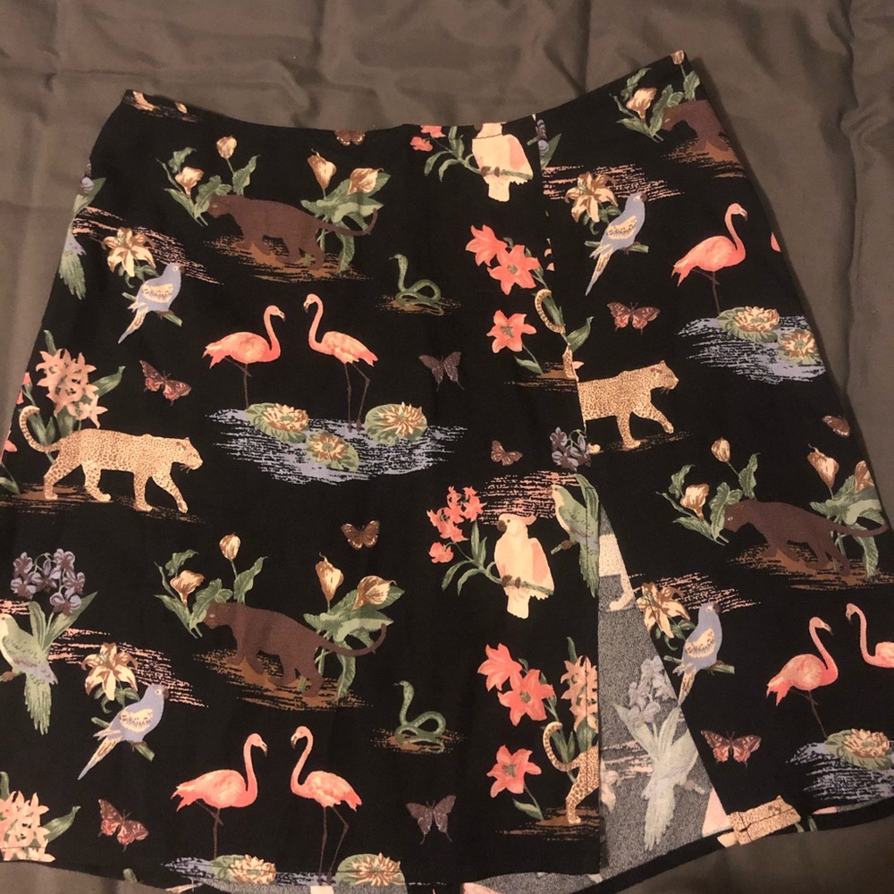 Reformation mini skirt